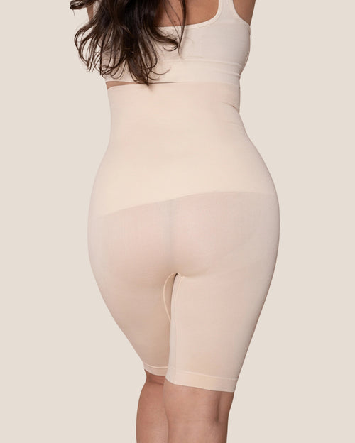 Gaine Short Invisible Amincissante Taille Haute