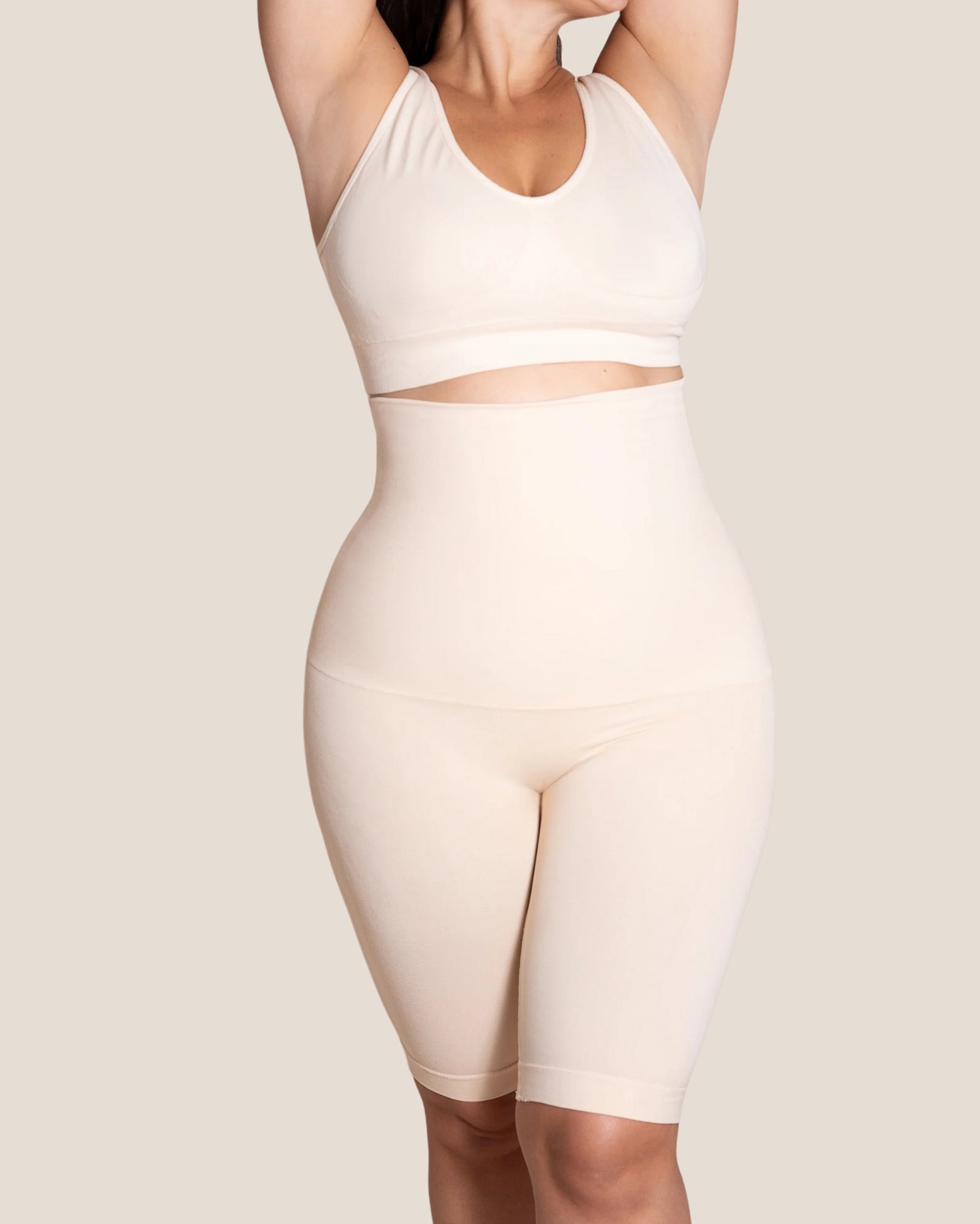 Gaine Short Invisible Amincissante Taille Haute