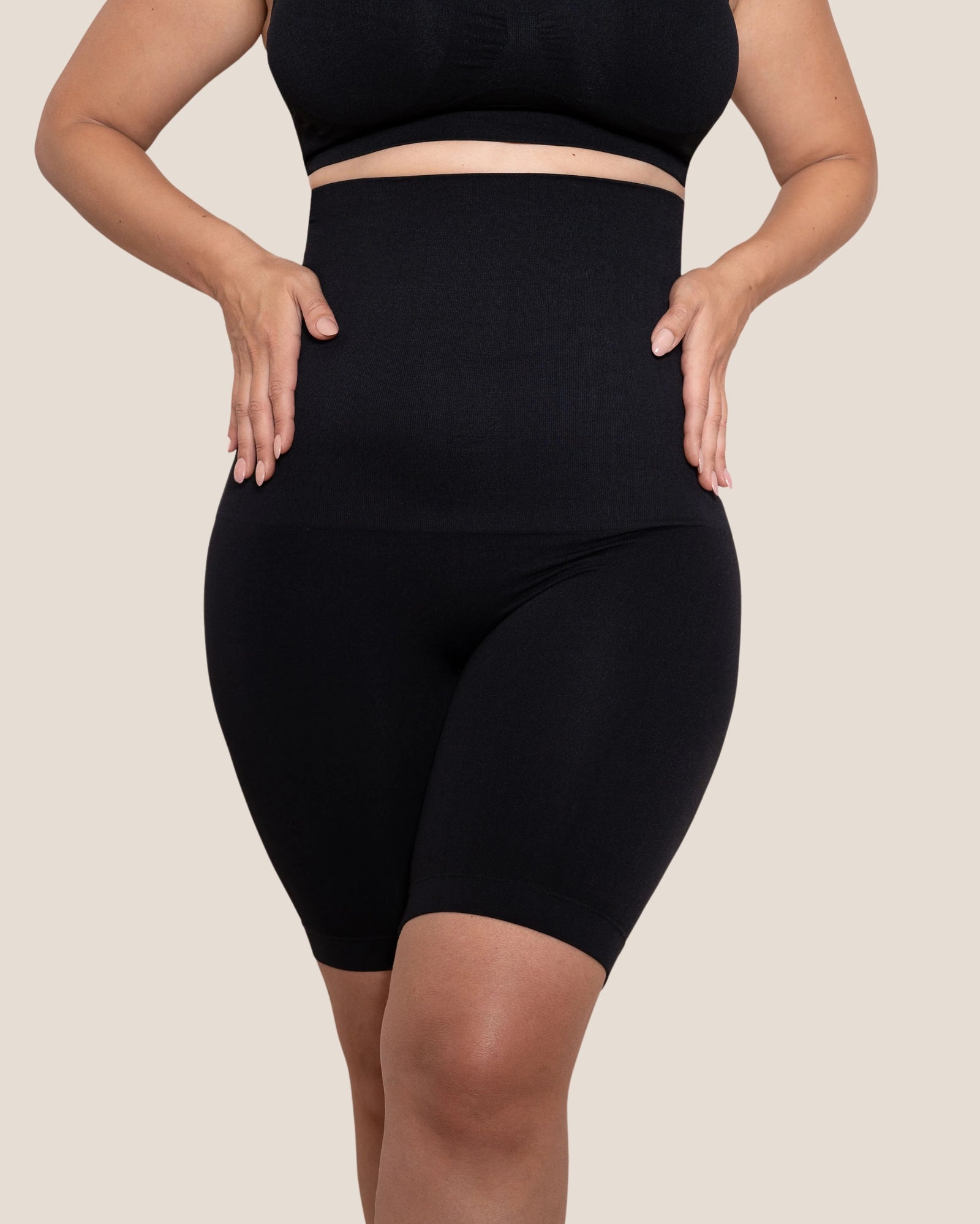 Gaine Short Invisible Amincissante Taille Haute