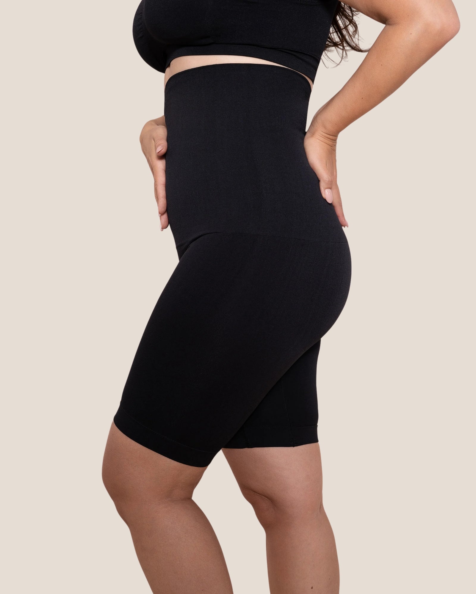 Gaine Short Invisible Amincissante Taille Haute