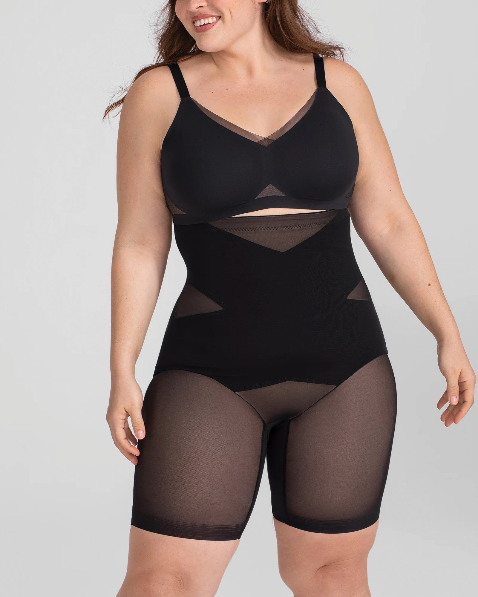 Gaines Shorts Amincissantes Taille Haute