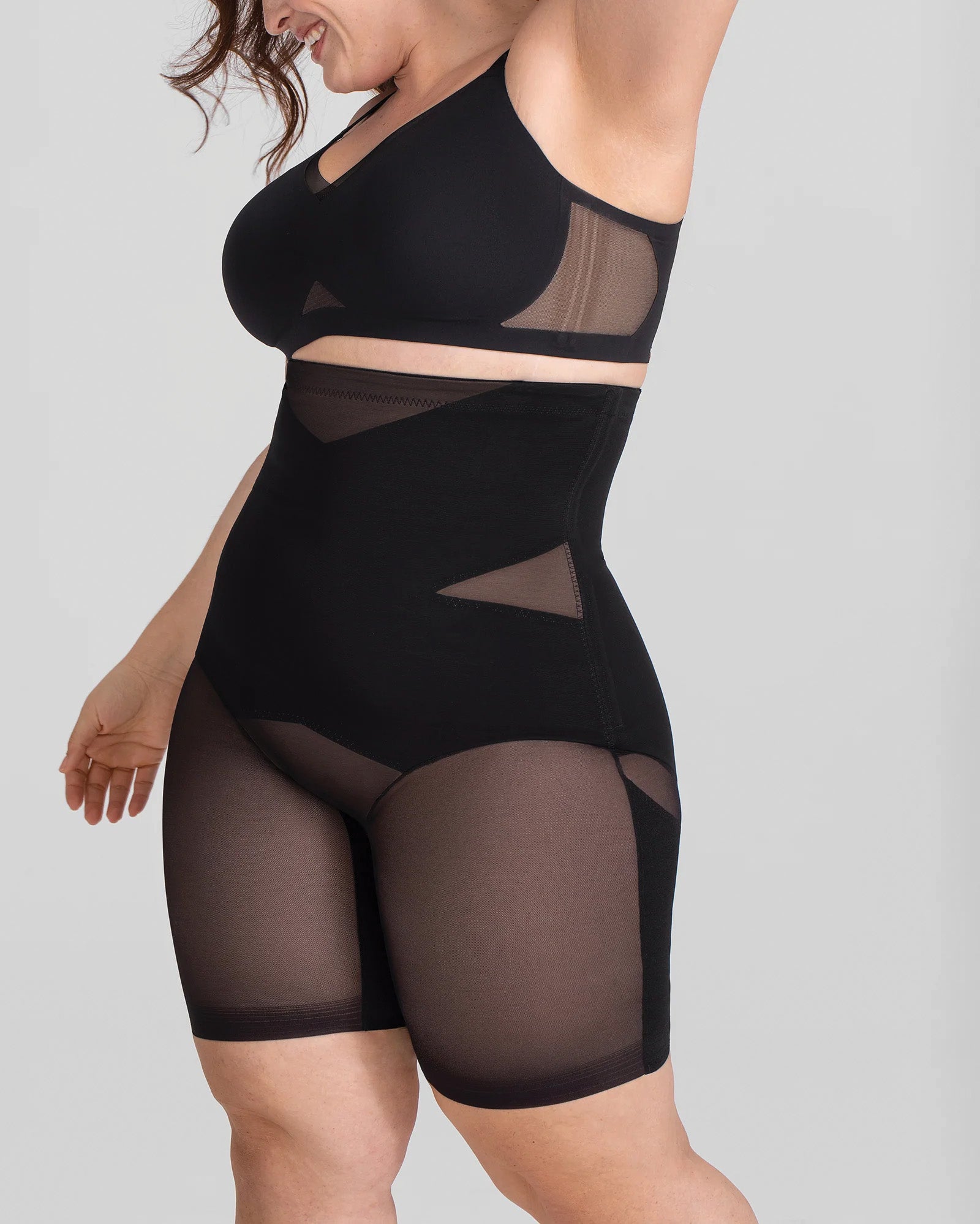 Gaines Shorts Amincissantes Taille Haute