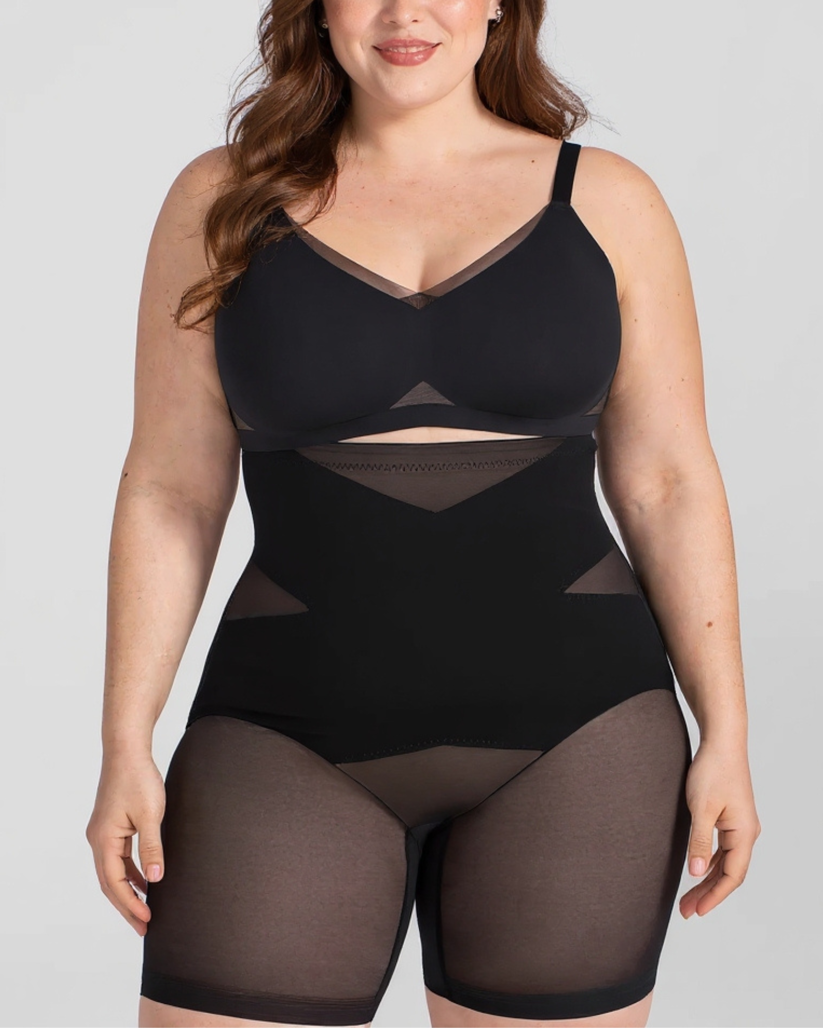 Gaines Shorts Amincissantes Taille Haute